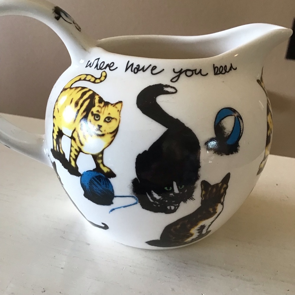 Cardew Design Cat Tea Creamer Picher